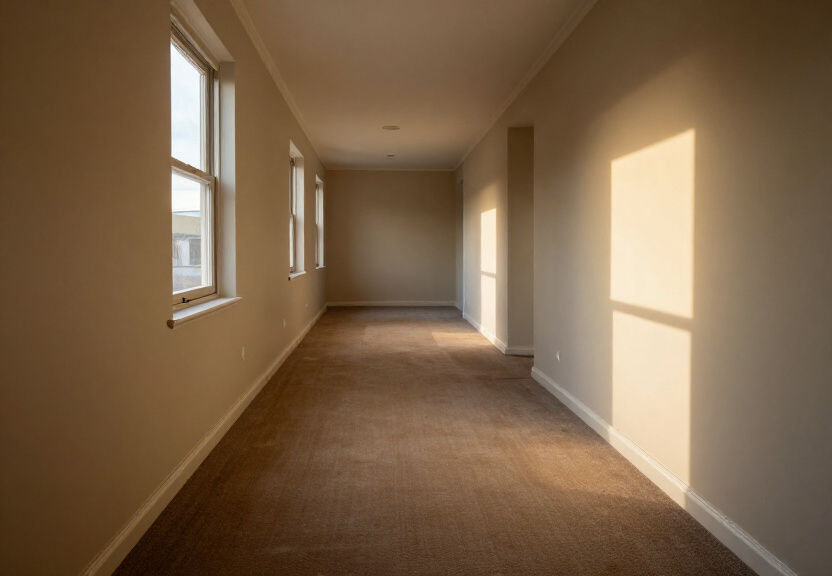 Restored living room in North Turramurra after flood damage repair